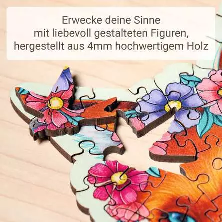 Puzzle 150 Teile - Bunter Fuchs