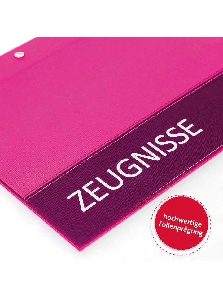 ROTH Zeugnismappe Spectrum mit Buchschrauben pink in Pink günstig kaufen onesize