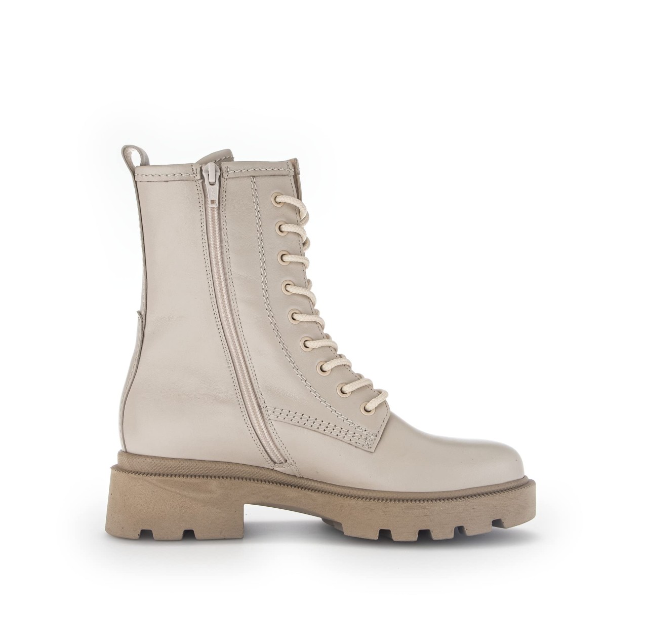 GABOR Schnür-Stiefeletten beige