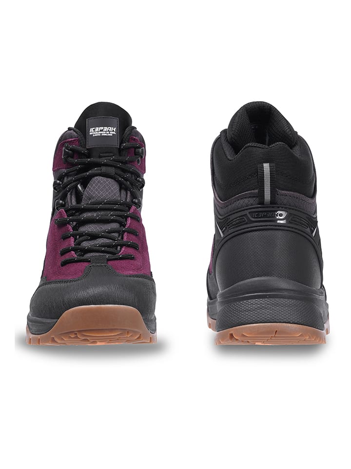 Icepeak Wanderboots in Anthrazit/ Lila günstig kaufen