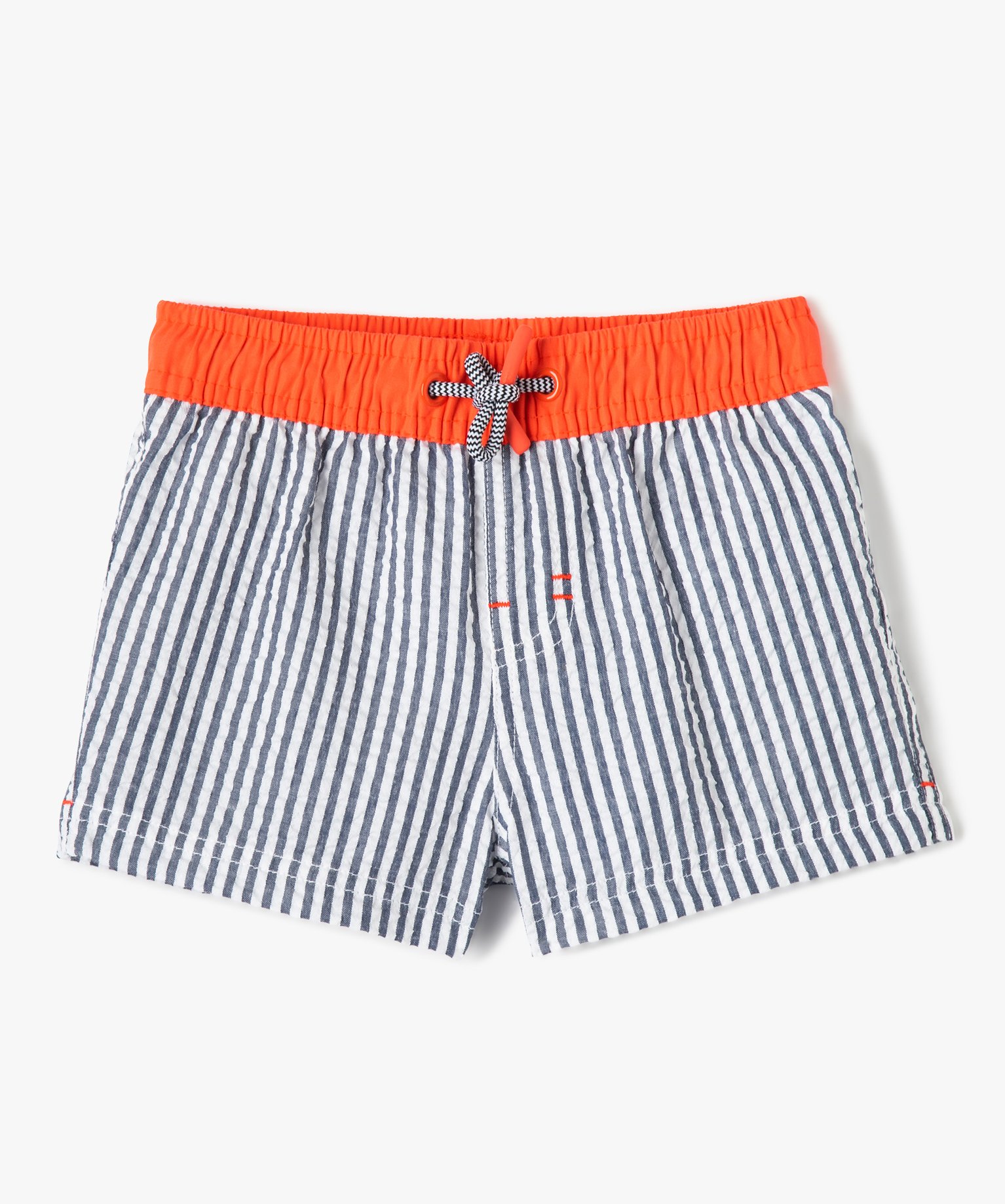 Short de bain bébé Garçon à rayures raye | GEMO