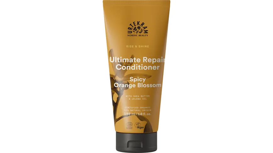 URTEKRAM Rise & Shine Ultimate Repair Conditioner Spicy Orange Blossom 180 ml