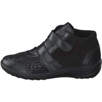 Aco Stiefelette in schwarz
