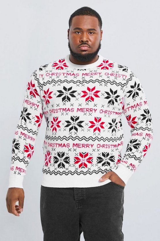 Plus Merry Christmas Pullover