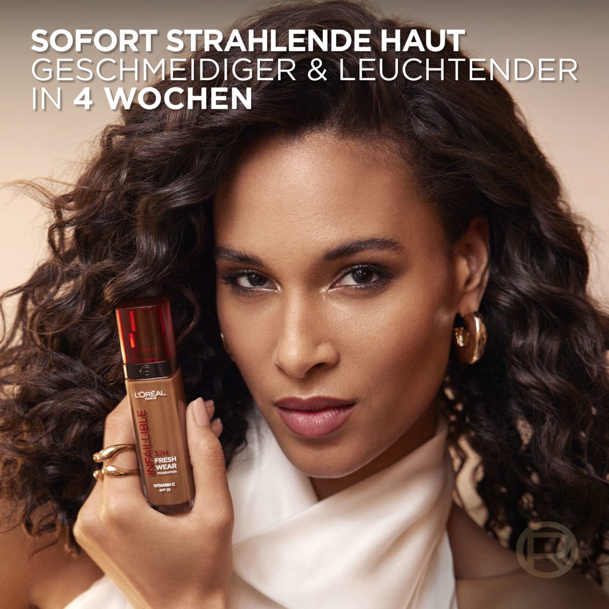 Foundation Infaillible 32H  Fresh Wear, LSF25, 125 Natural Rose, 30 ml