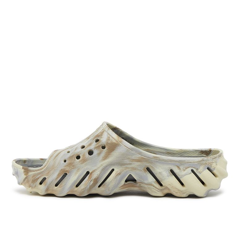 Crocs Echo Slide Marble bone