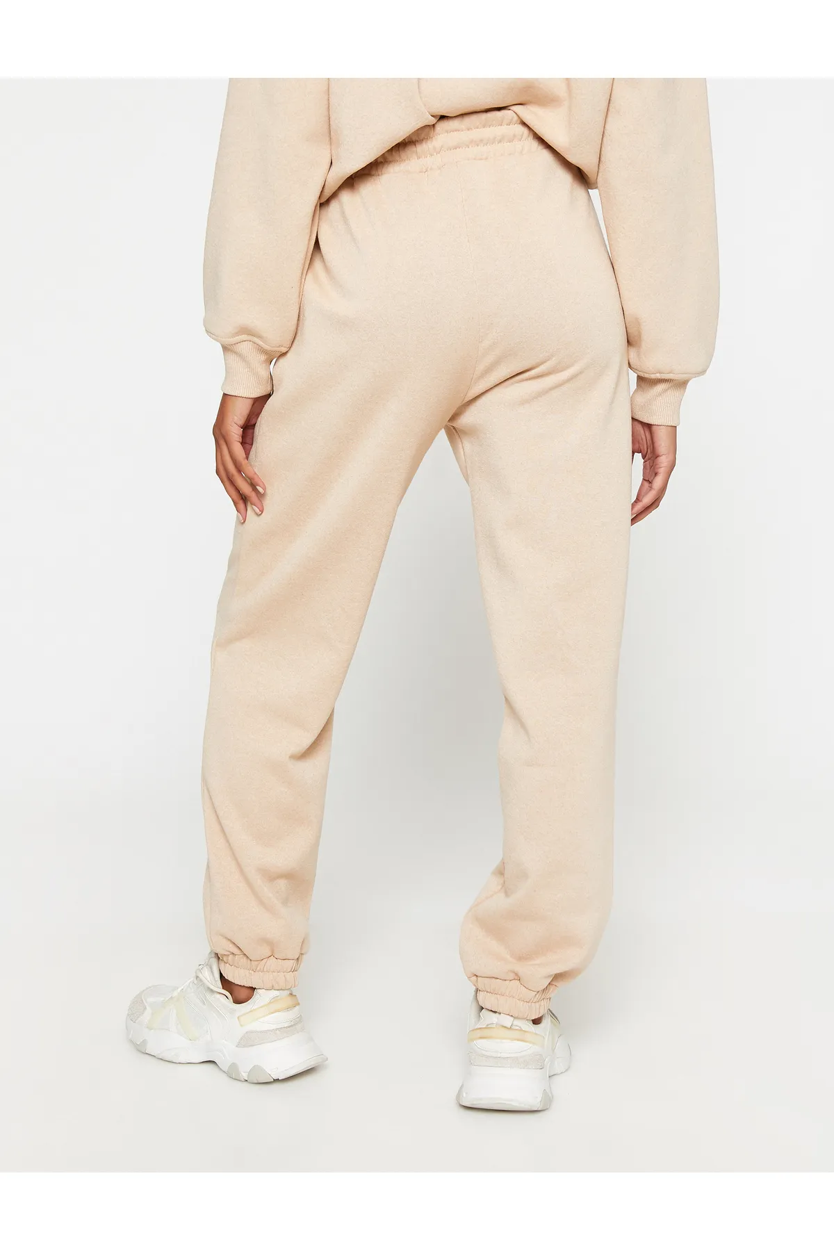 Koton  Dicke Basic-Jogger-Jogginghose mit Tasche und Bindebund