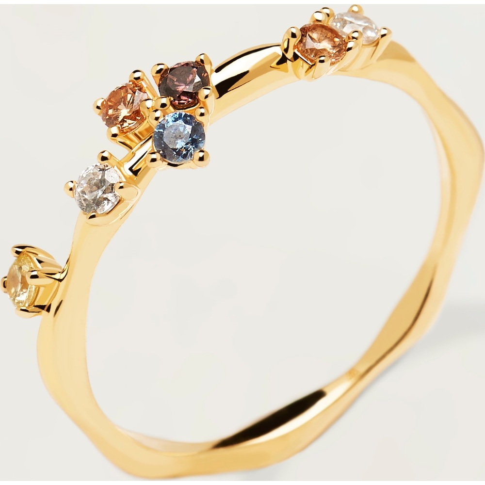 P D Paola Bague pour femme 925 Argent or Bague