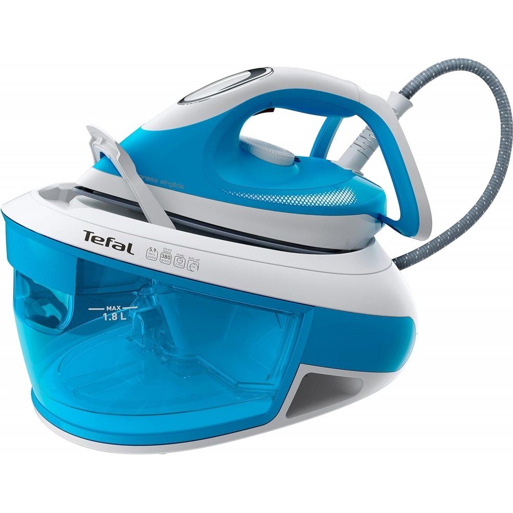 Tefal Dampfbügelstation SV 8002 Express Airglide - Dampfbügelstation - blau/weiß