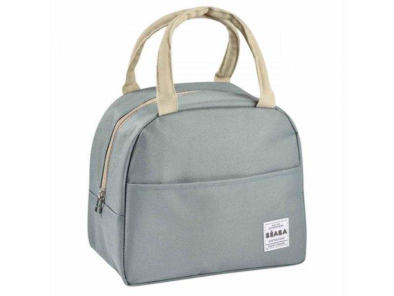 Sac repas isotherme vert sauge