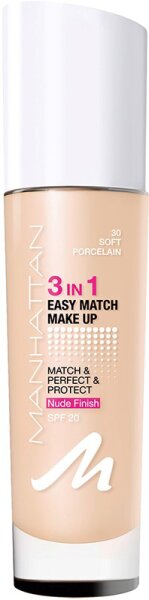 Manhattan 3in1 Easy Match Make up Flüssige Foundation