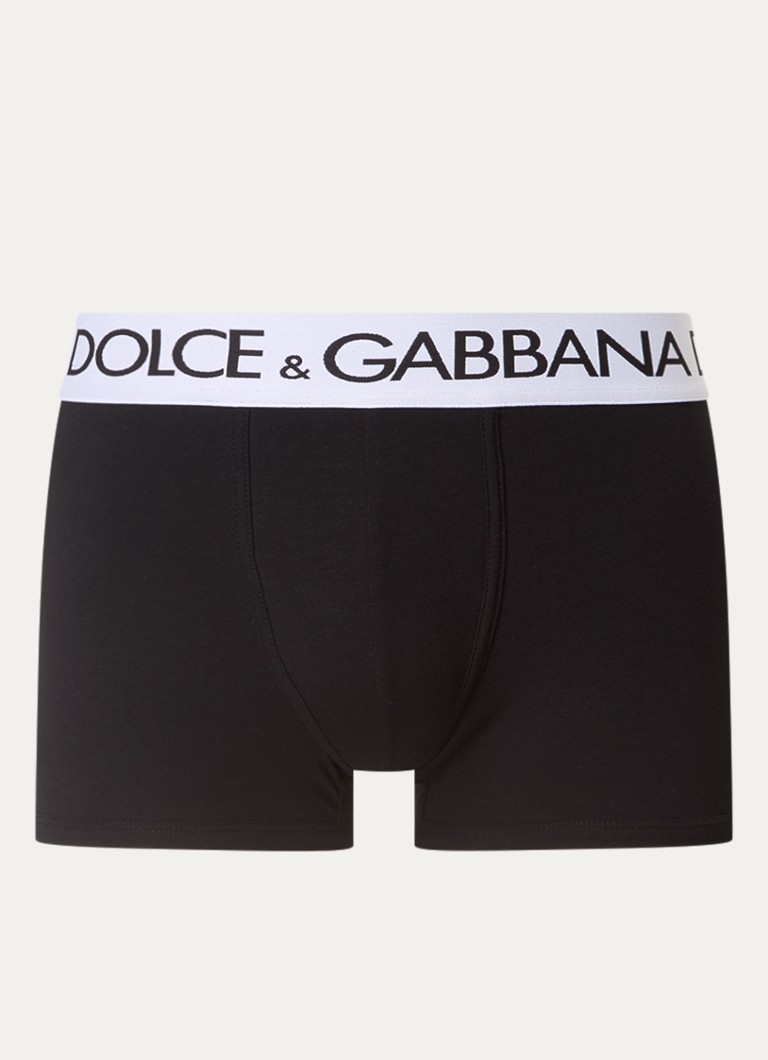 Boxer Dolce & Gabbana con elastico in vita con logo