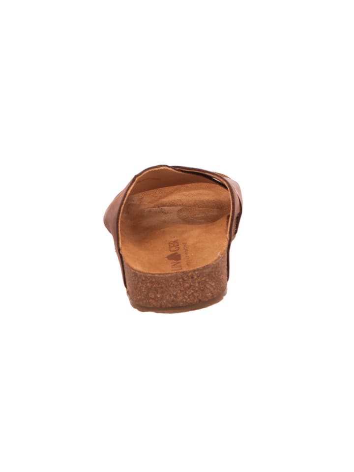 HAFLINGER Pantolette in braun günstig kaufen