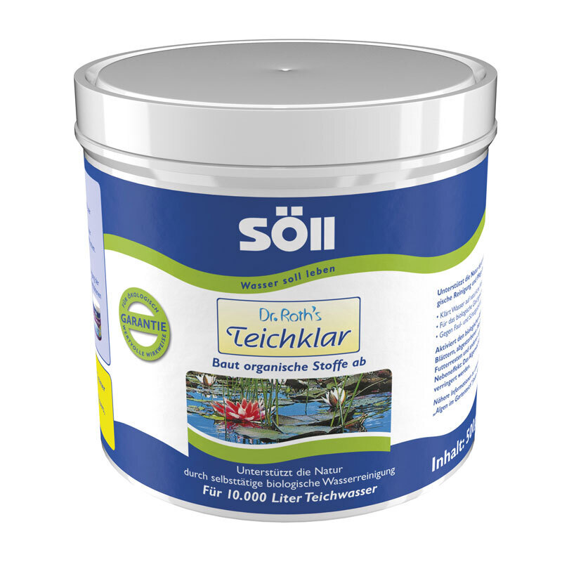 Söll Algenbekämpfung Söll Dr. Roth´s Teichklar 500 g