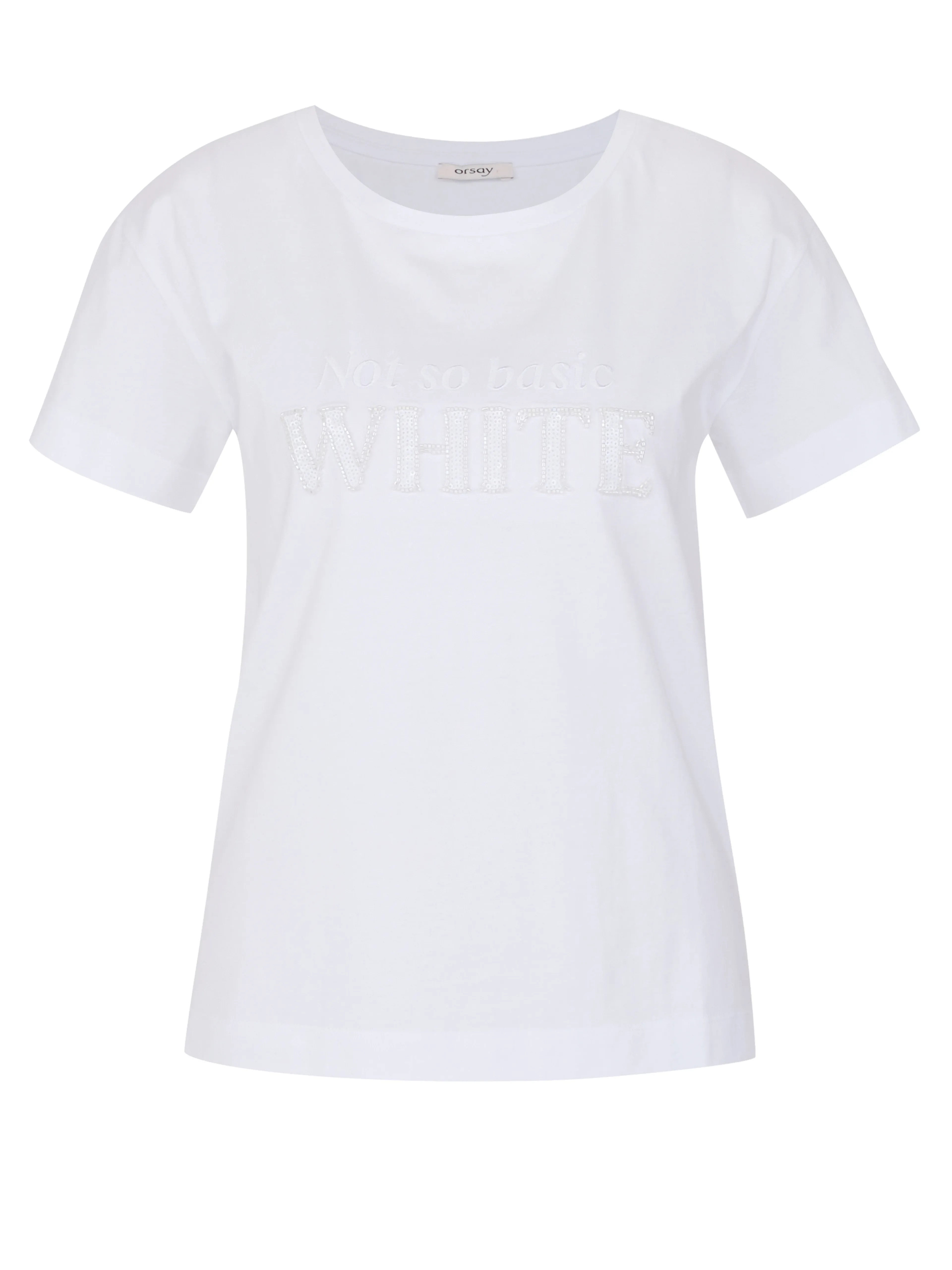 Weißes Damen-T-Shirt ORSAY