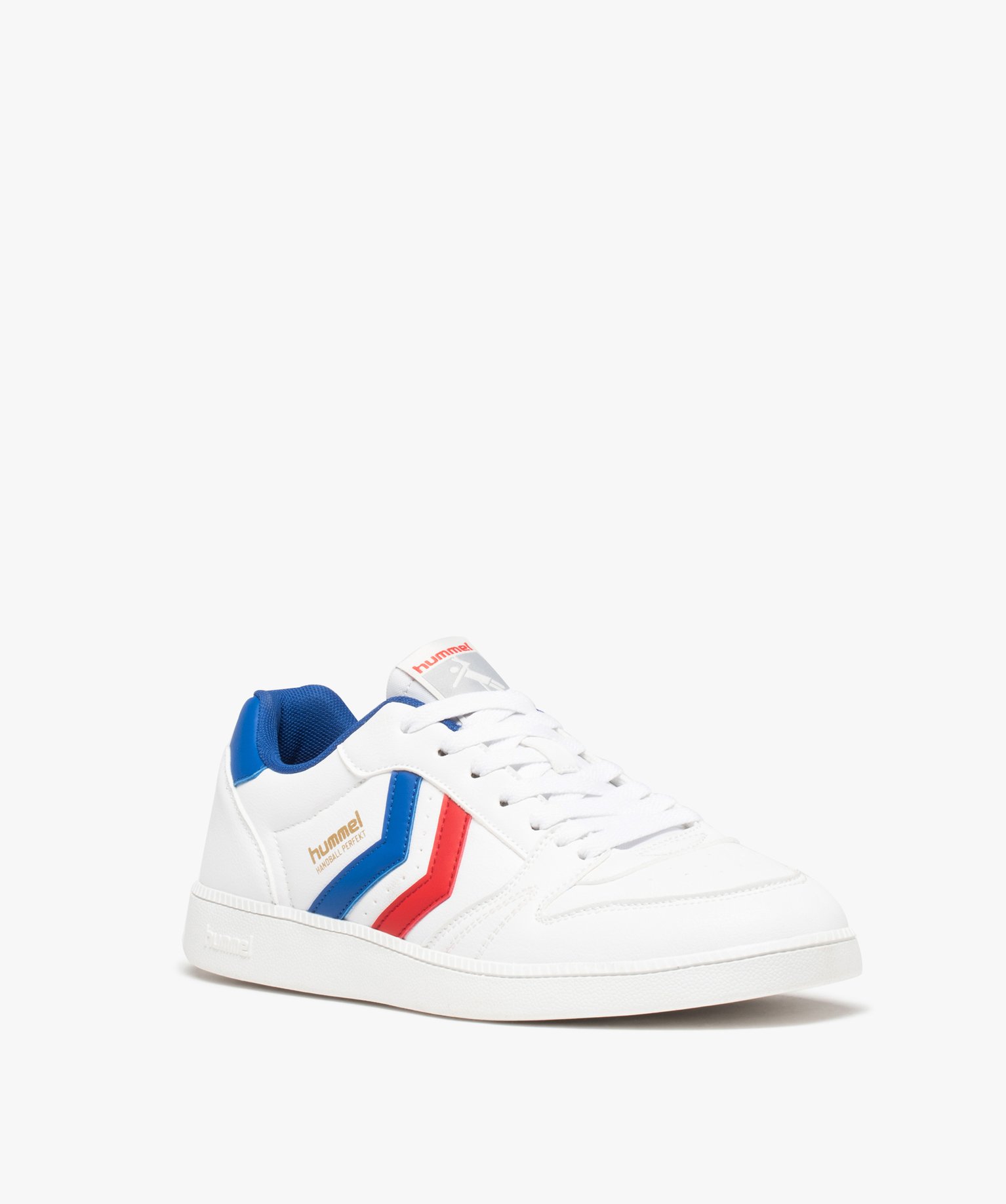 Baskets homme bicolores – Hummel Handball Perfekt blanc | GEMO