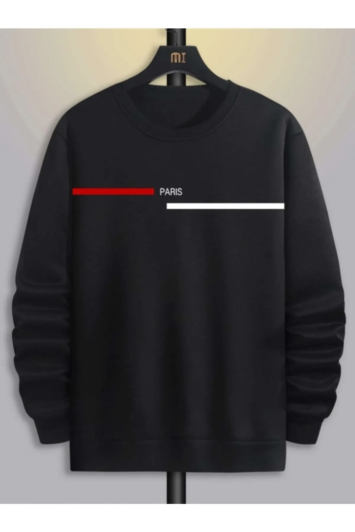 MOONBULL  Übergroßes Unisex-Sweatshirt mit Paris-Print