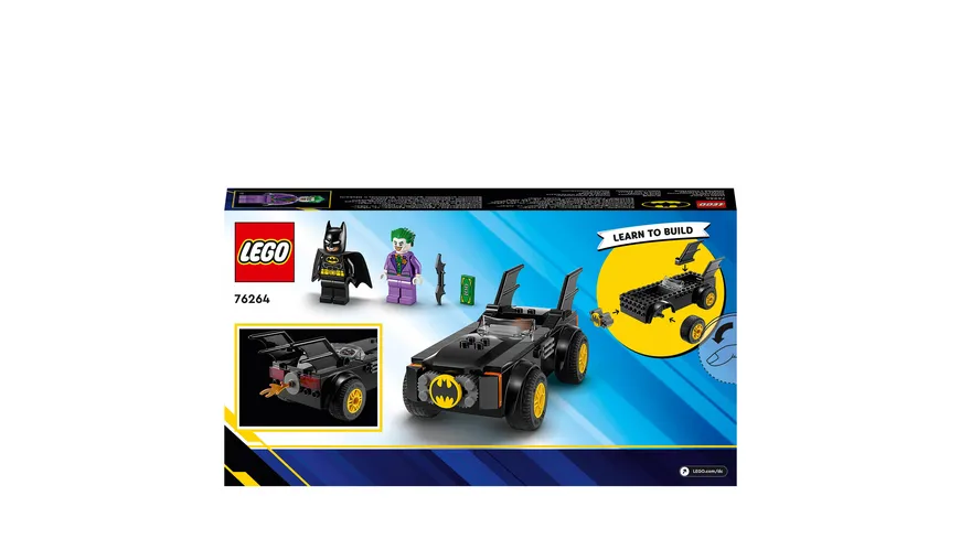 LEGO DC 76264 Verfolgungsjagd im Batmobile: Batman vs. Joker