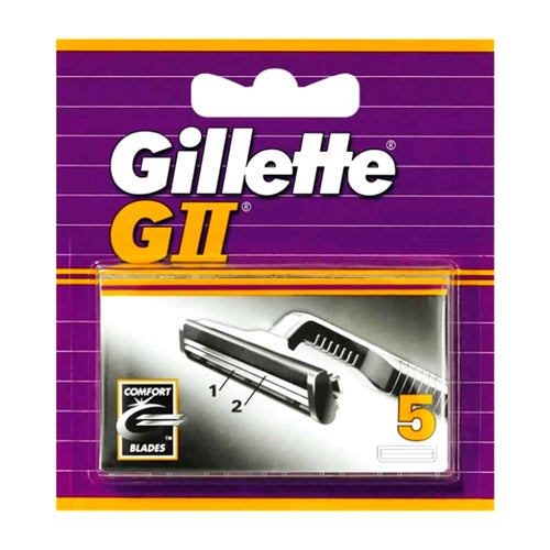 Gillette GII 5 kpl