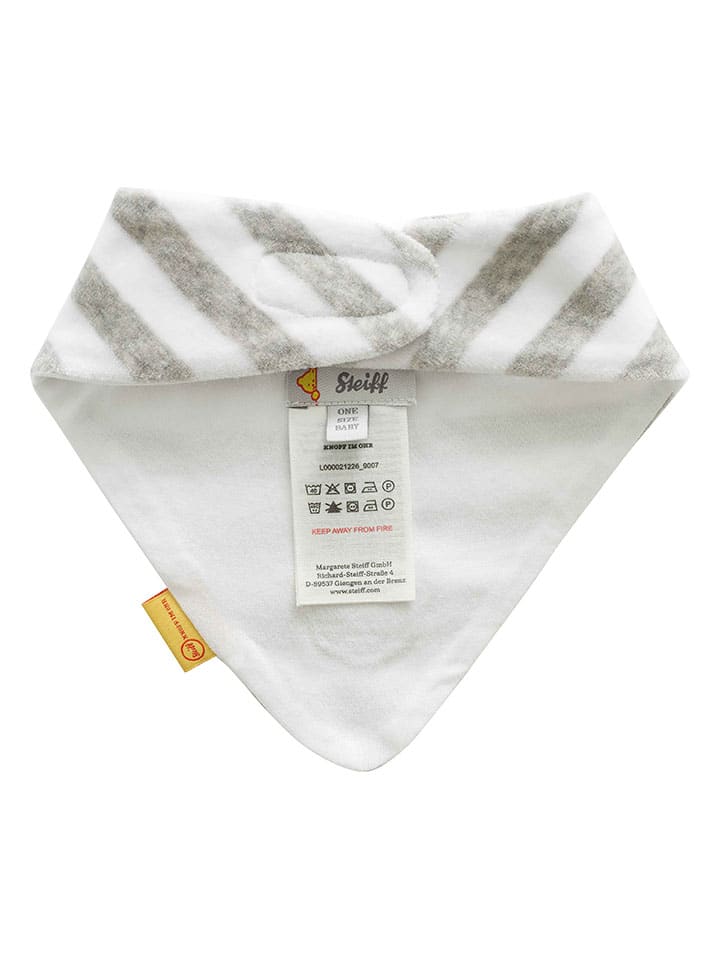 Steiff 3tlg. Outfit in Grau/ Weiß günstig kaufen