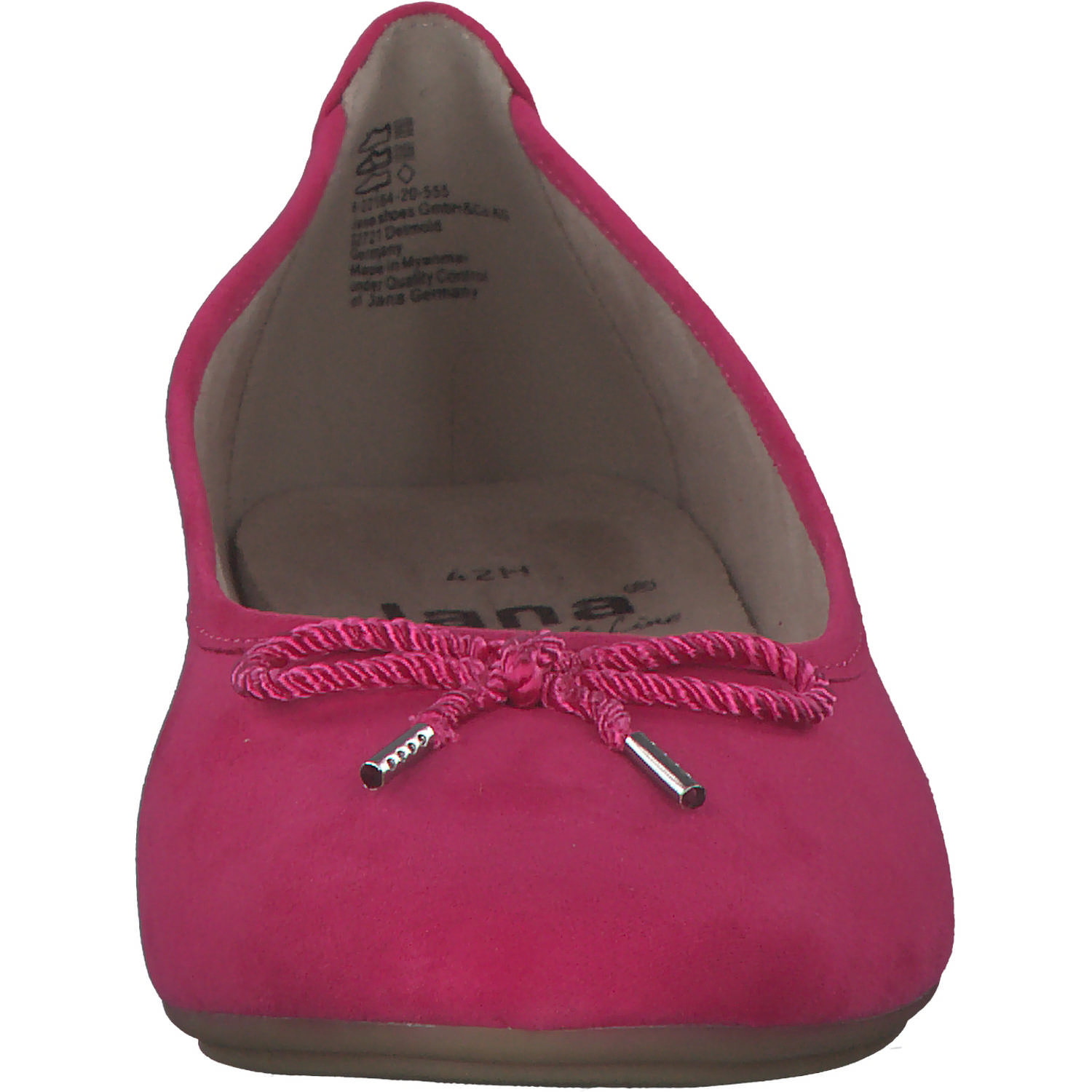Jana Shoes 22164, Ballerinas, Damen, Rot
