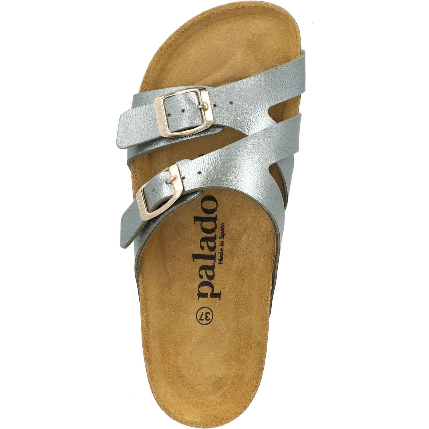 Palado Arrila PL, Pantoletten, Damen, Khaki Metallic