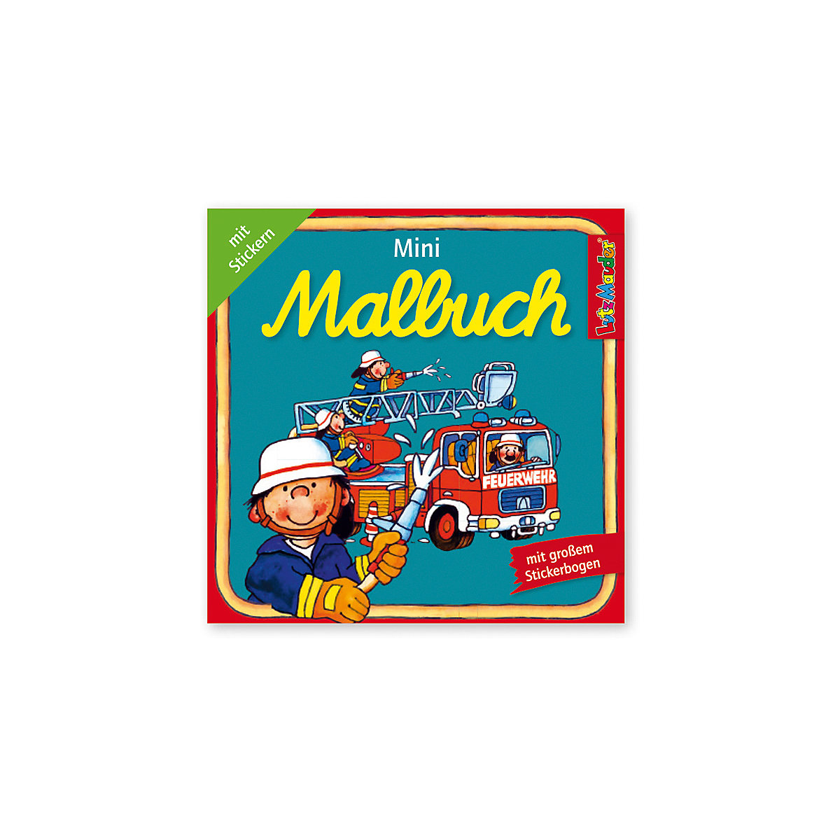 Mini-Malbücher Jungen, 3 Stück, inkl. Sticker