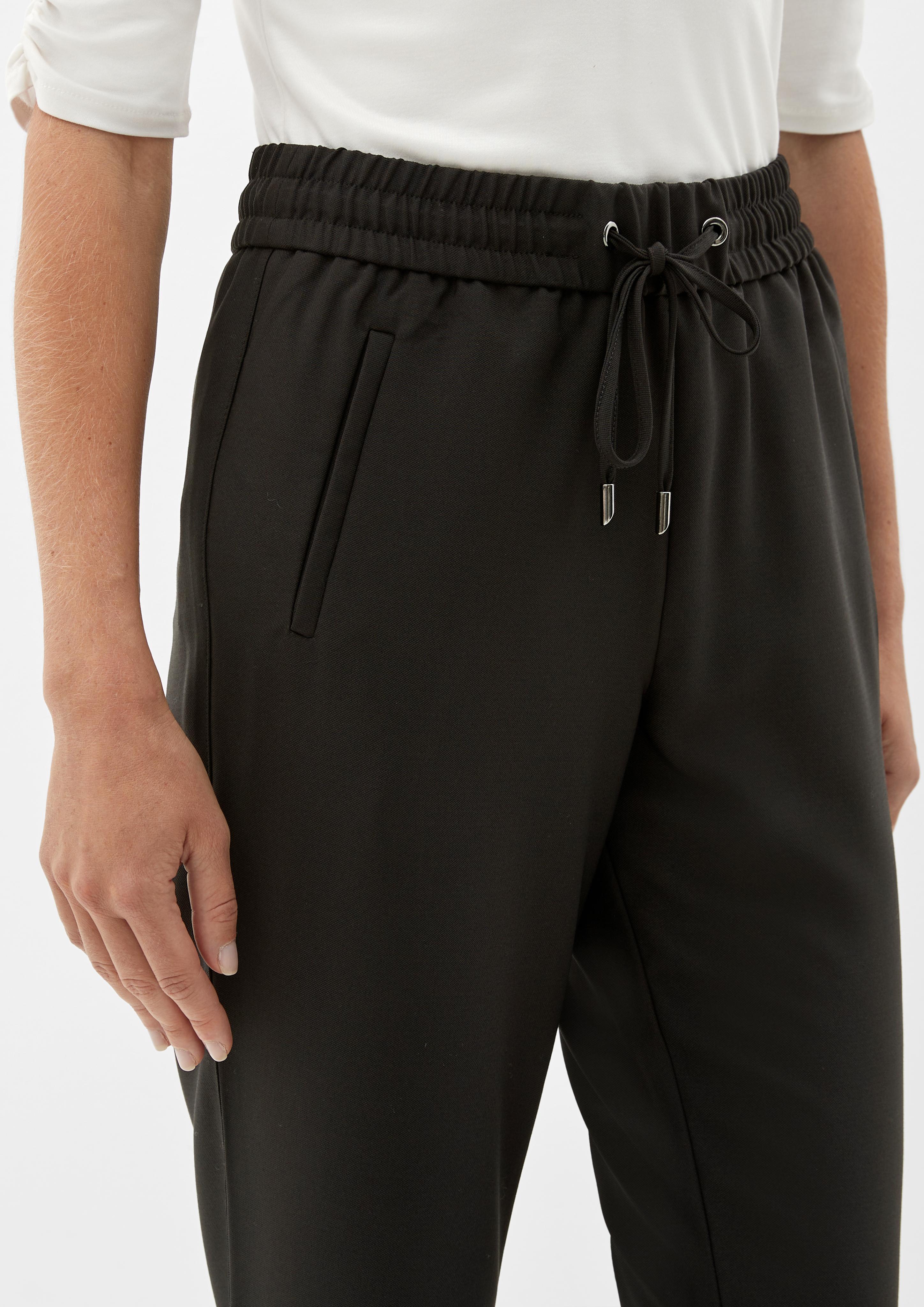 Hose aus Viskosecrêpe  EME  2121857-9999
