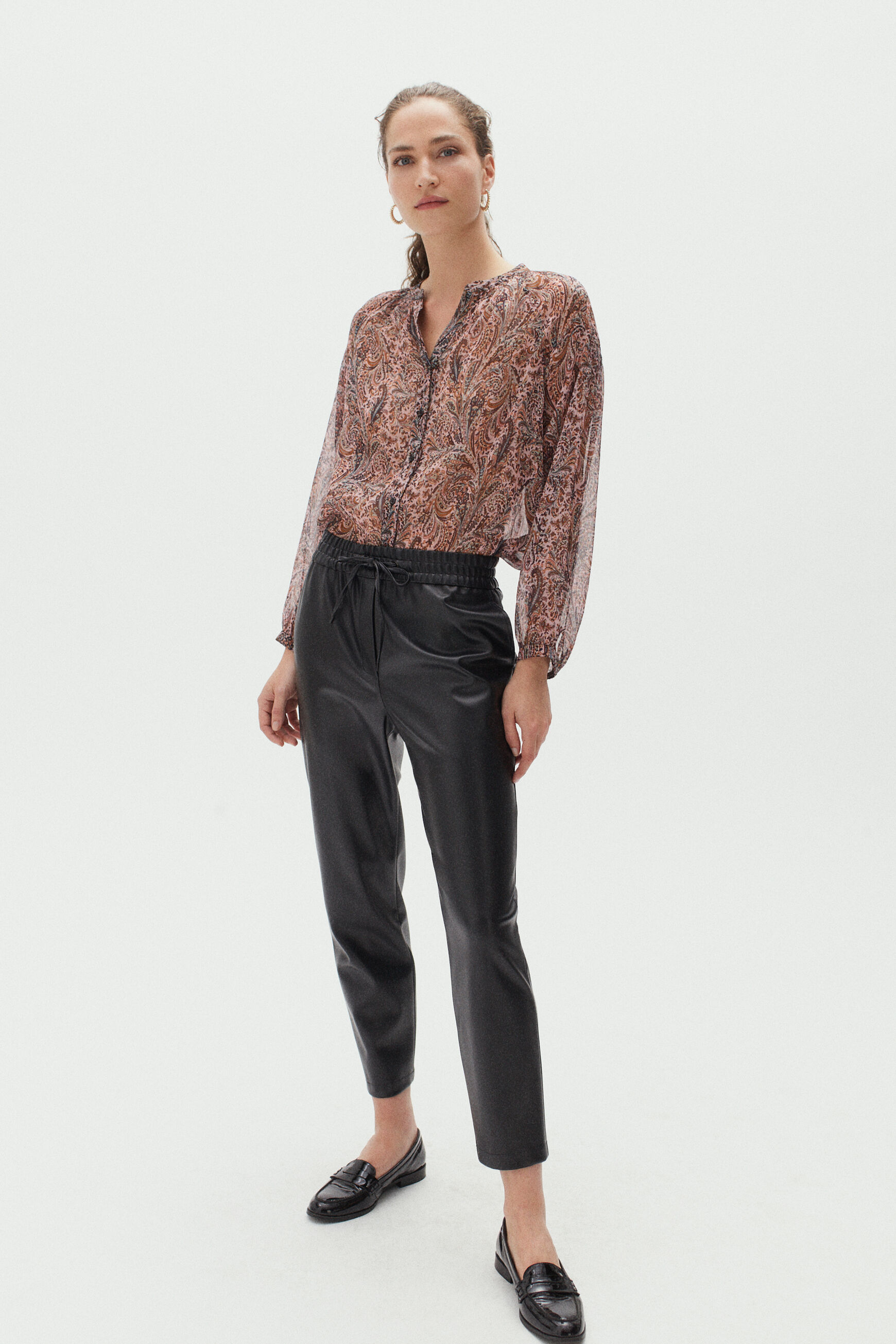 pantalon nathan noir femme