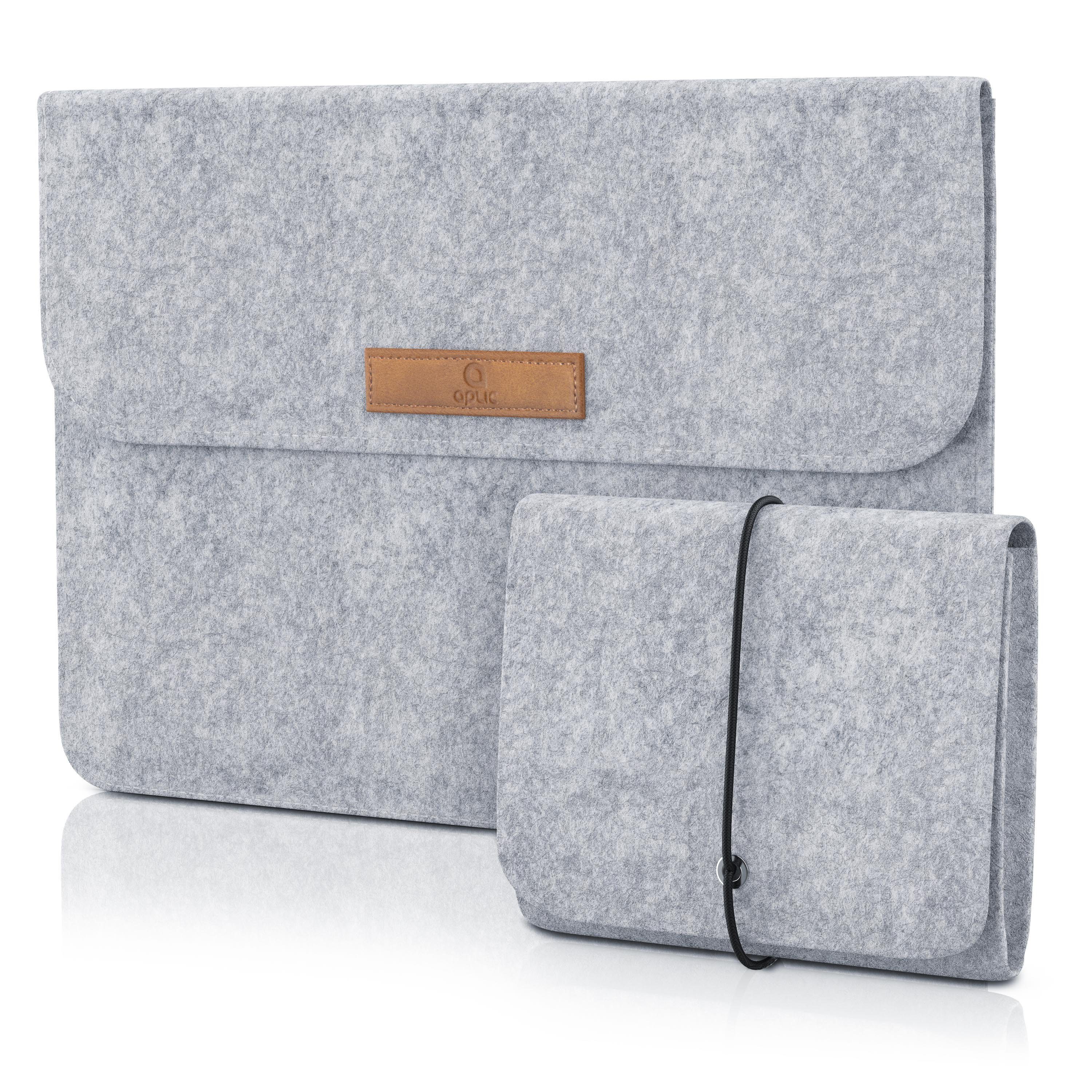 Aplic Laptoptasche, Notebooktasche mit Zubehörfächern für Laptops bis 13,3