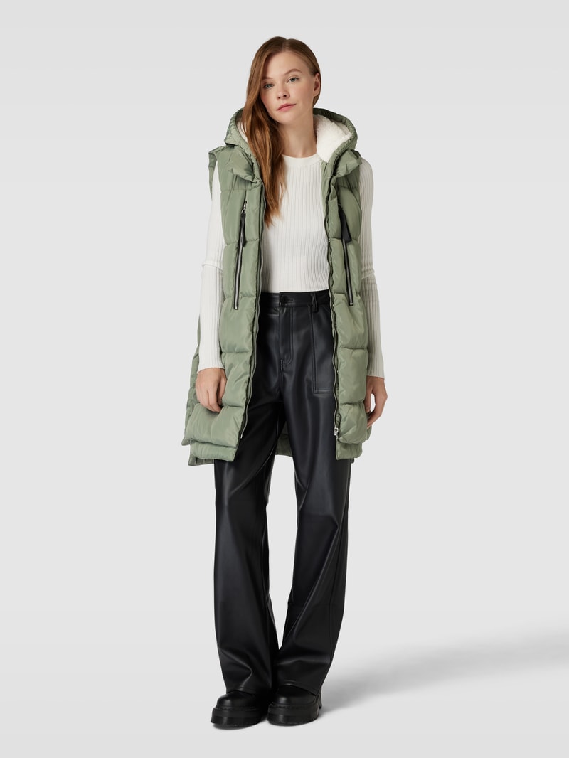 Steppweste im Double-Layer-Look Modell 'NEWNORA' in mint