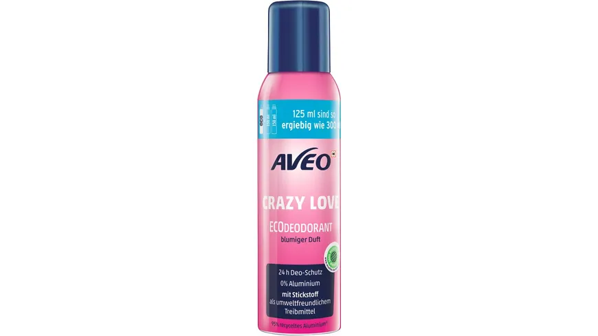 AVEO Deospray Crazy Love Eco 125 ml