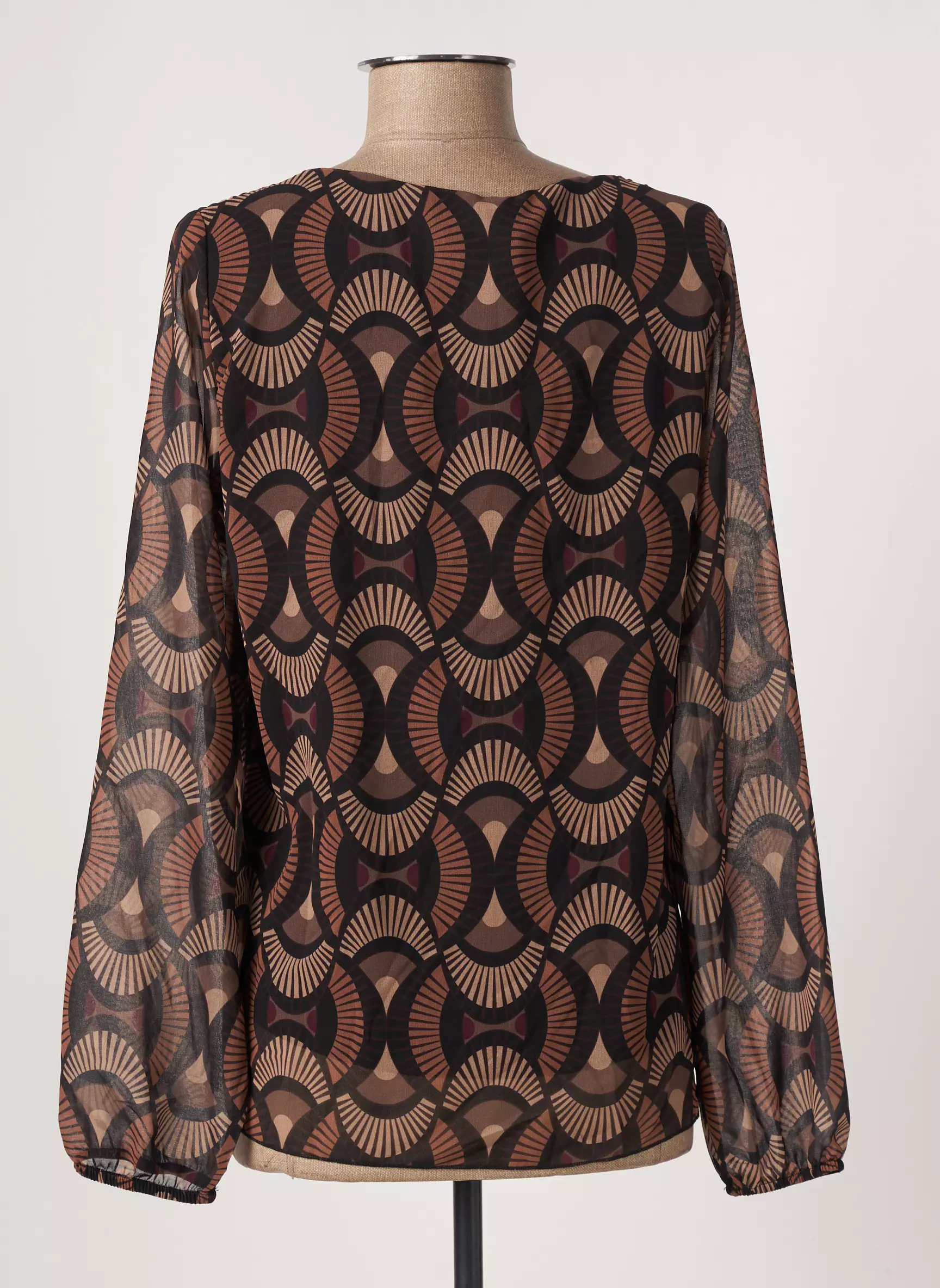 Signe Nature Blouses Femme couleur marron