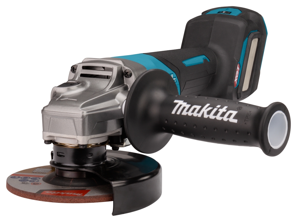 Meuleuse d'angle Makita GA029GZ 40 V max avec AWS, frein et interrupteur de sécurité 125 mm (batteries et chargeur non inclus).