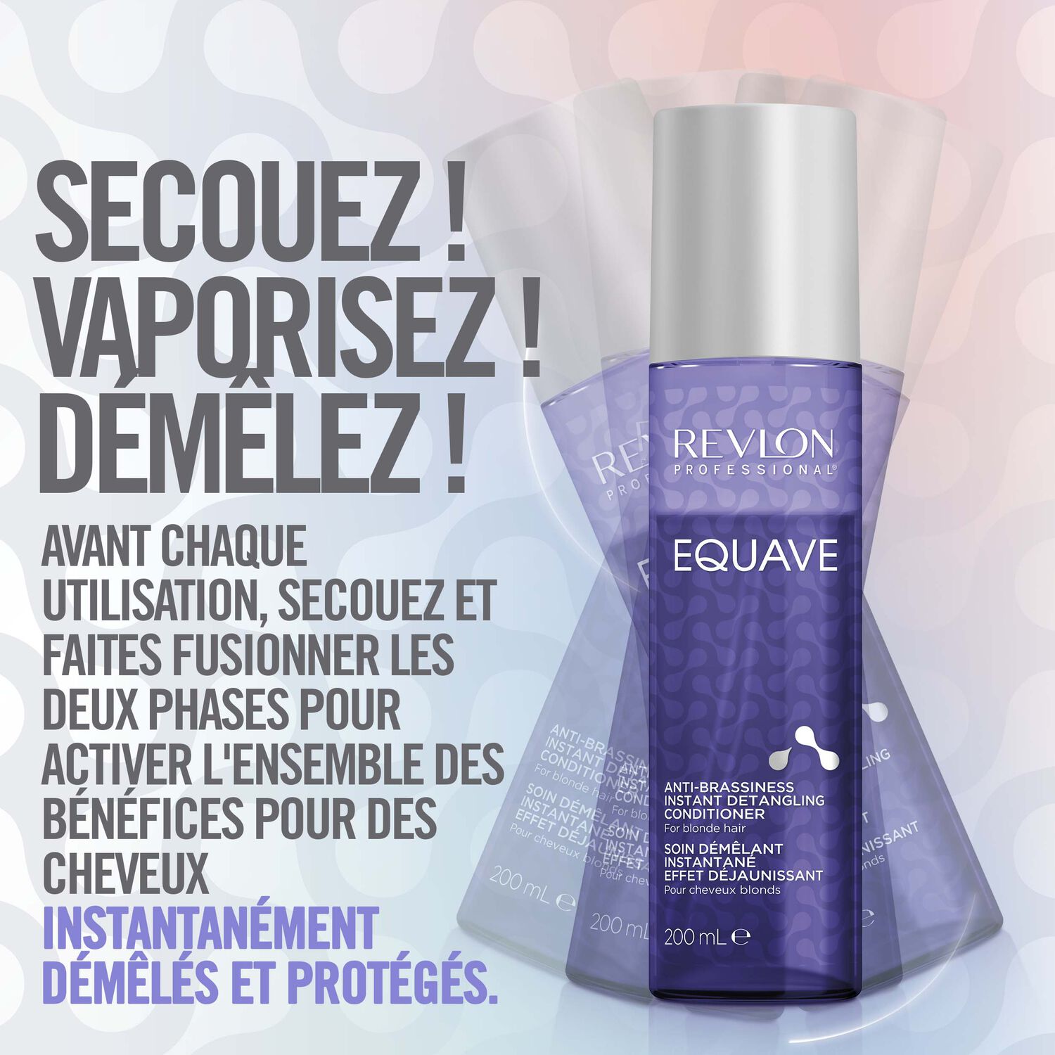 revlon professional Equave™ Soin Démêlant Bi-Phase Anti-Reflets Jaunes
