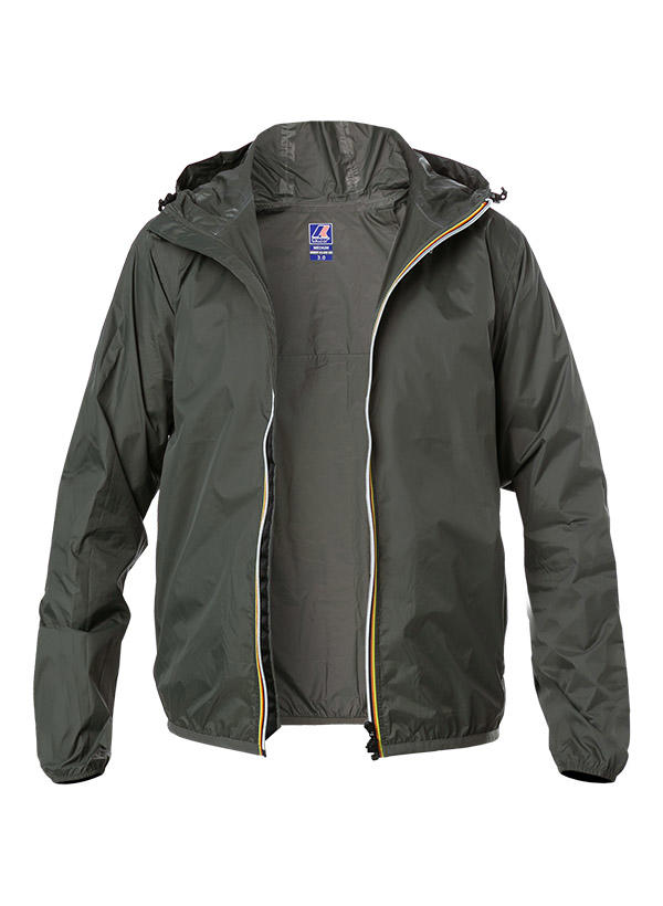 K-WAY, Regenjacke, Mikrofaser, dunkelgrün