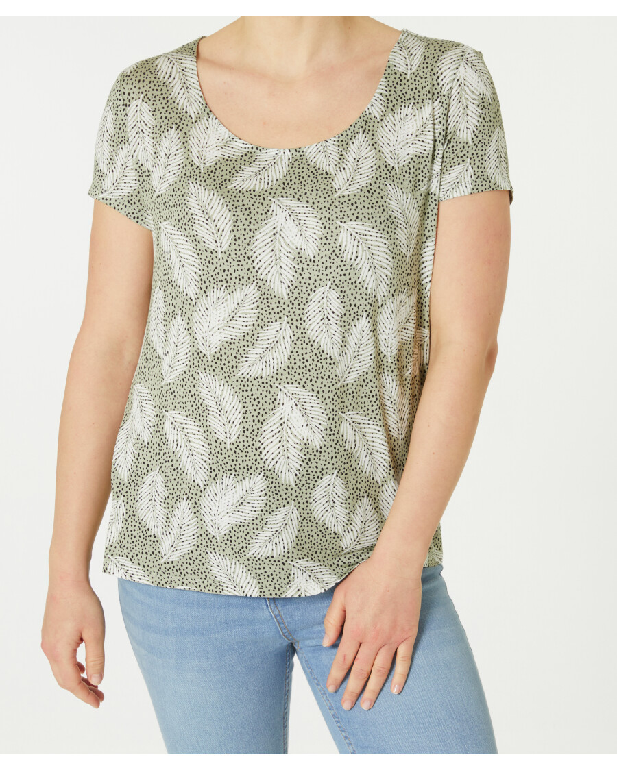 T-Shirt aus Viskose