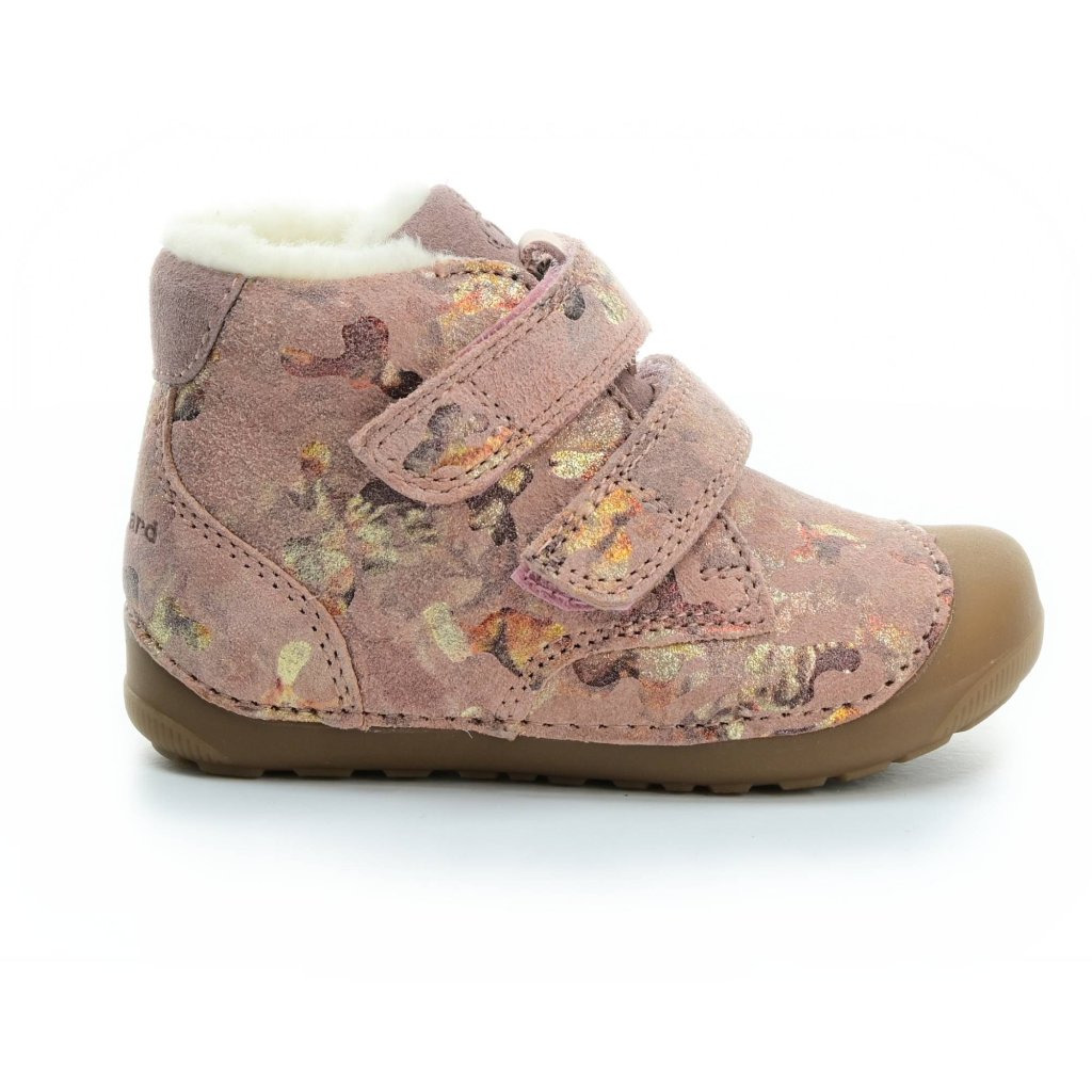 Bundgaard Petit Mid Winter Strap Rose Mili rosa Barfuß-Stiefeletten