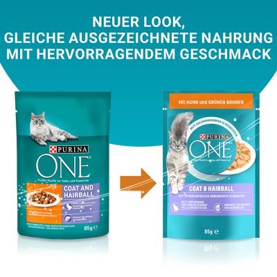 PURINA ONE Coat & Hairball