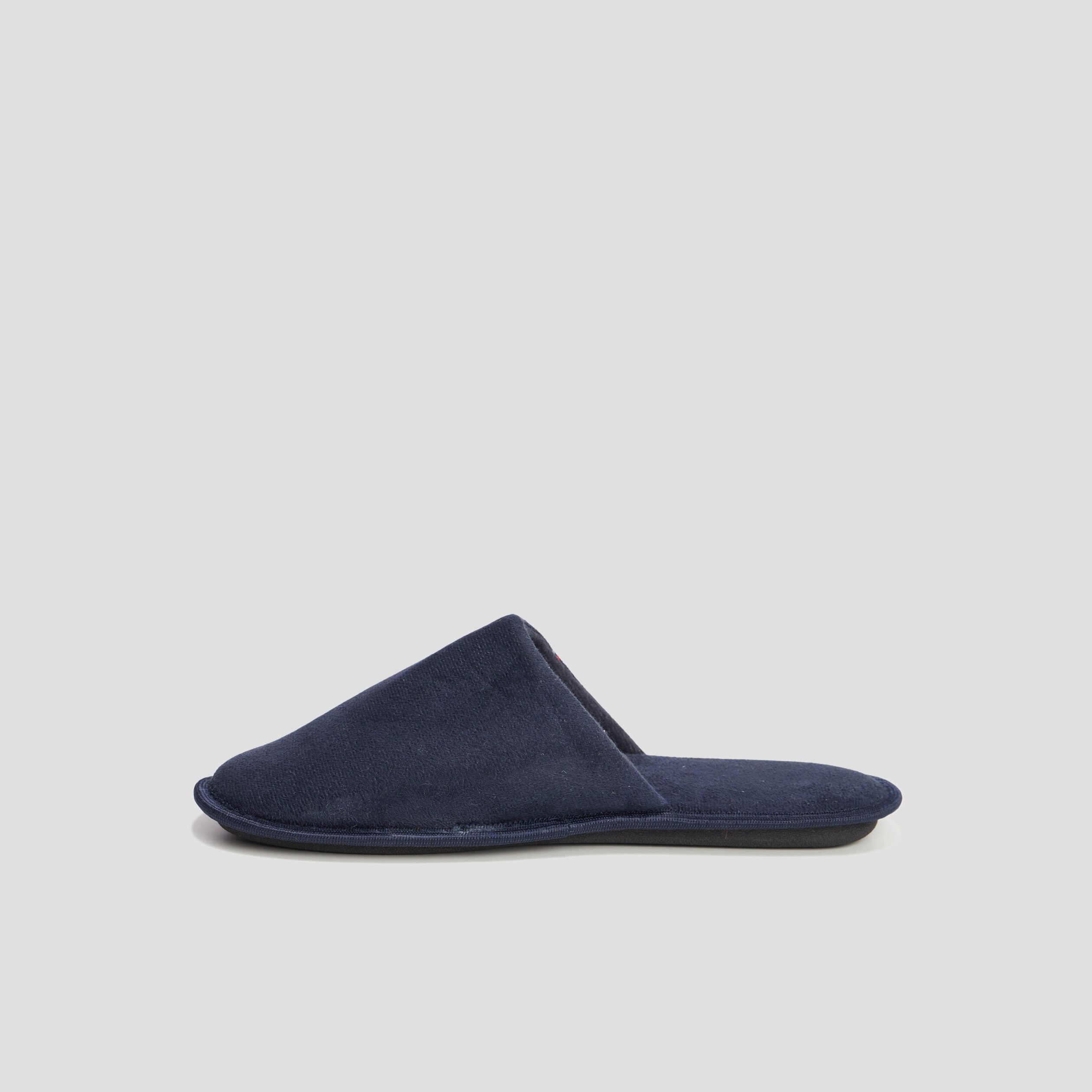 Chaussons mules Creeks bleu marine homme | La Halle