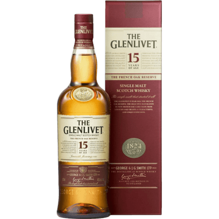 THE GLENLIVET FRENCH OAK 15 ANS - EN ETUI