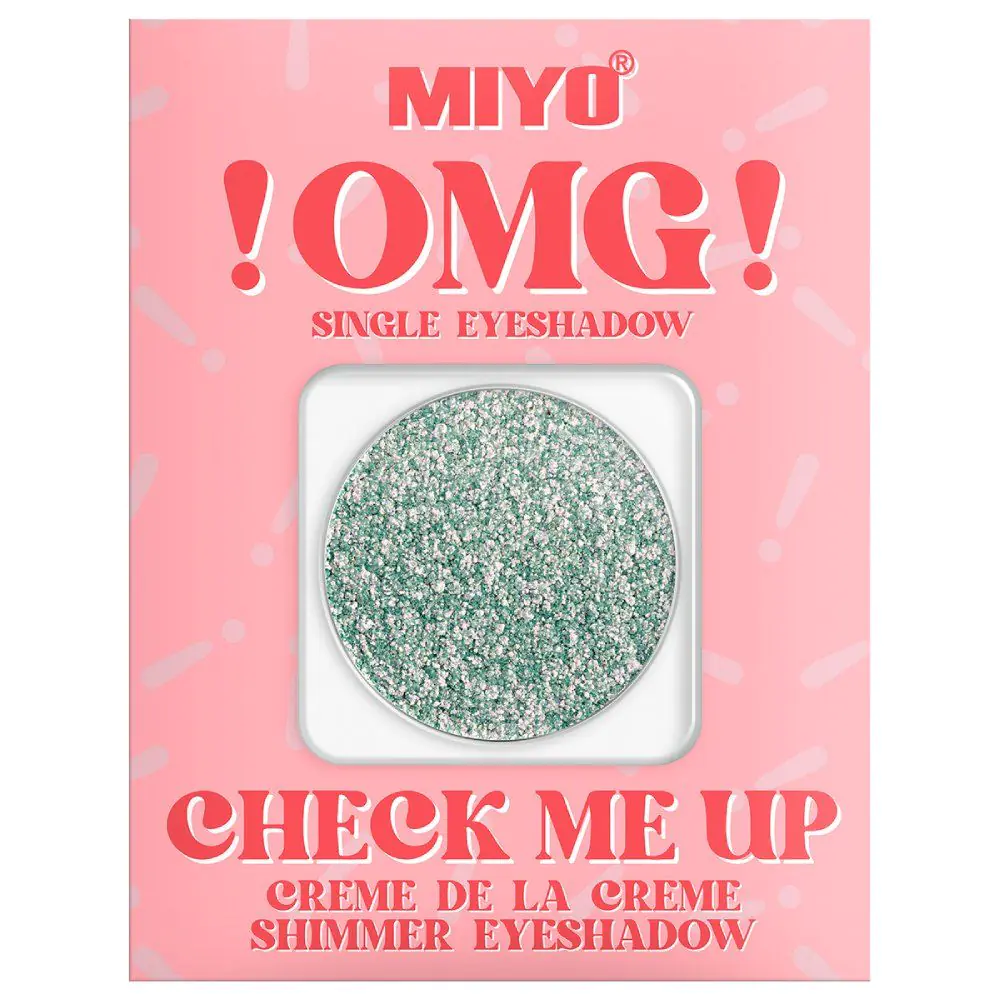 Miyo OMG Check Me Up Creme De La Creme блиставе сенке за очи, 26 цветних инфузија