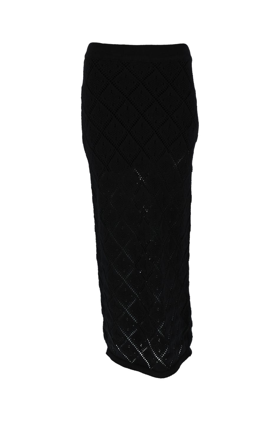 Midi crochet skirt