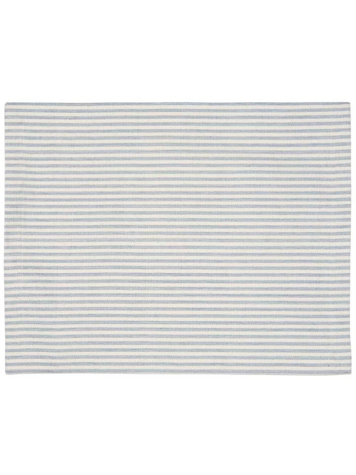 IB Laursen Tischset Staubig Blau mit weißen Streifen 45x35 cm günstig kaufen onesize