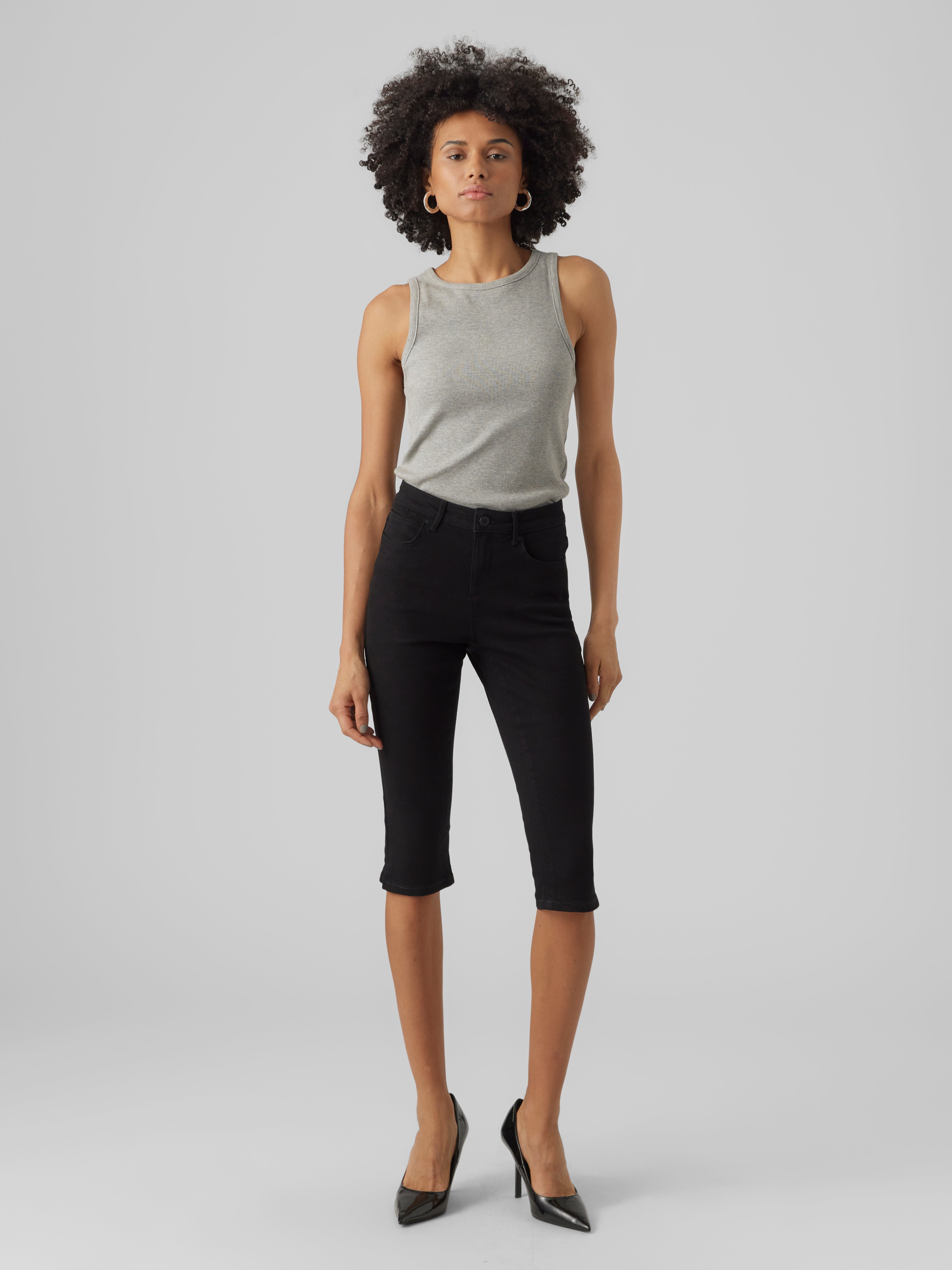 VMJUNE Mid Rise Slim Fit Jeans
