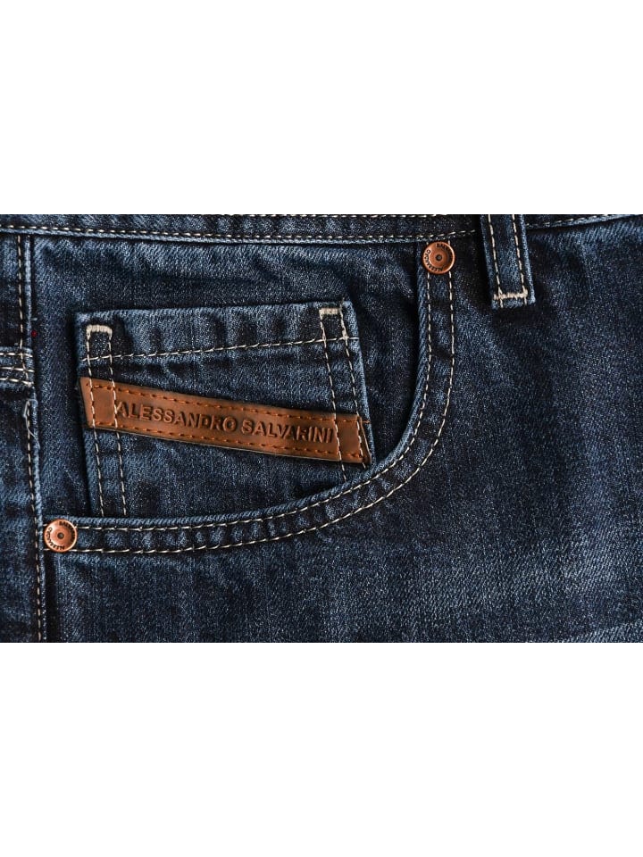 Alessandro Salvarini Jeans Salvarini-Basic-Multi9 in Dunkelblau günstig kaufen