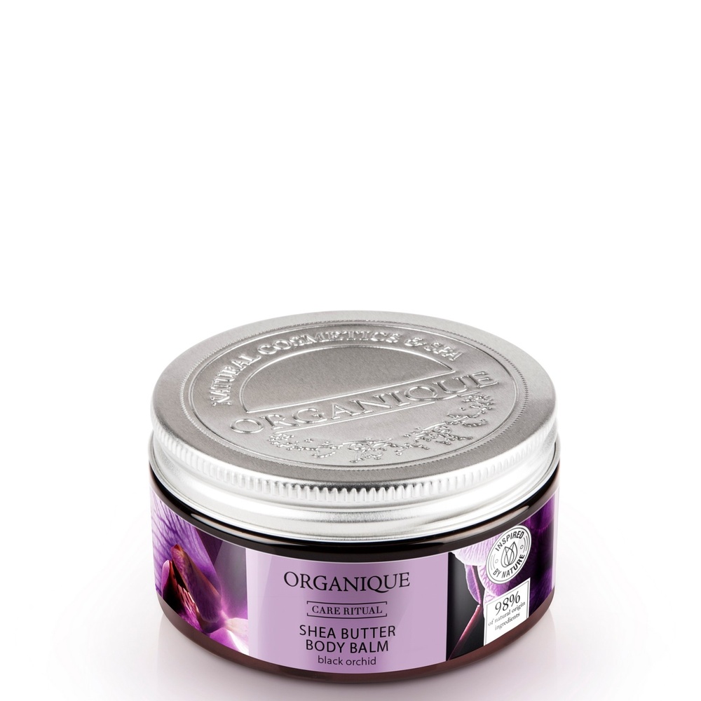 organique cosmetics Baume corporel au beurre de karité orchidée noire Baume corporel