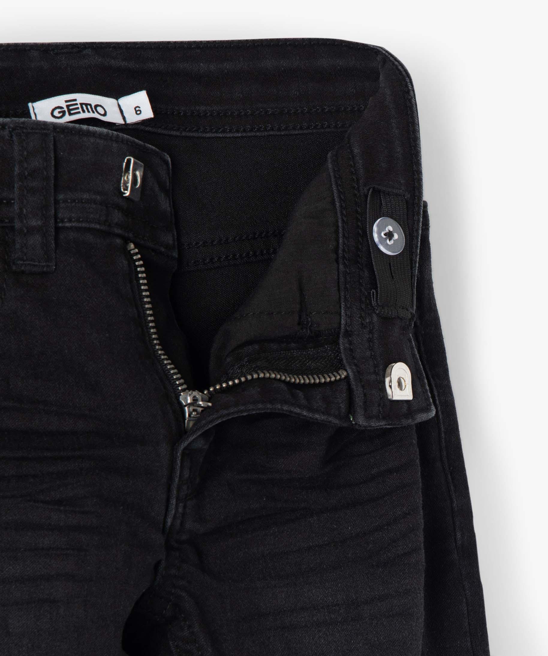 Jean Garçon coupe Ultra Skinny extensible stone | GEMO
