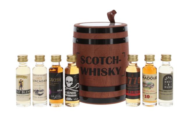 Scotch-Whisky-Tasting-Fass Sortiment 0,14 l·44 % vol