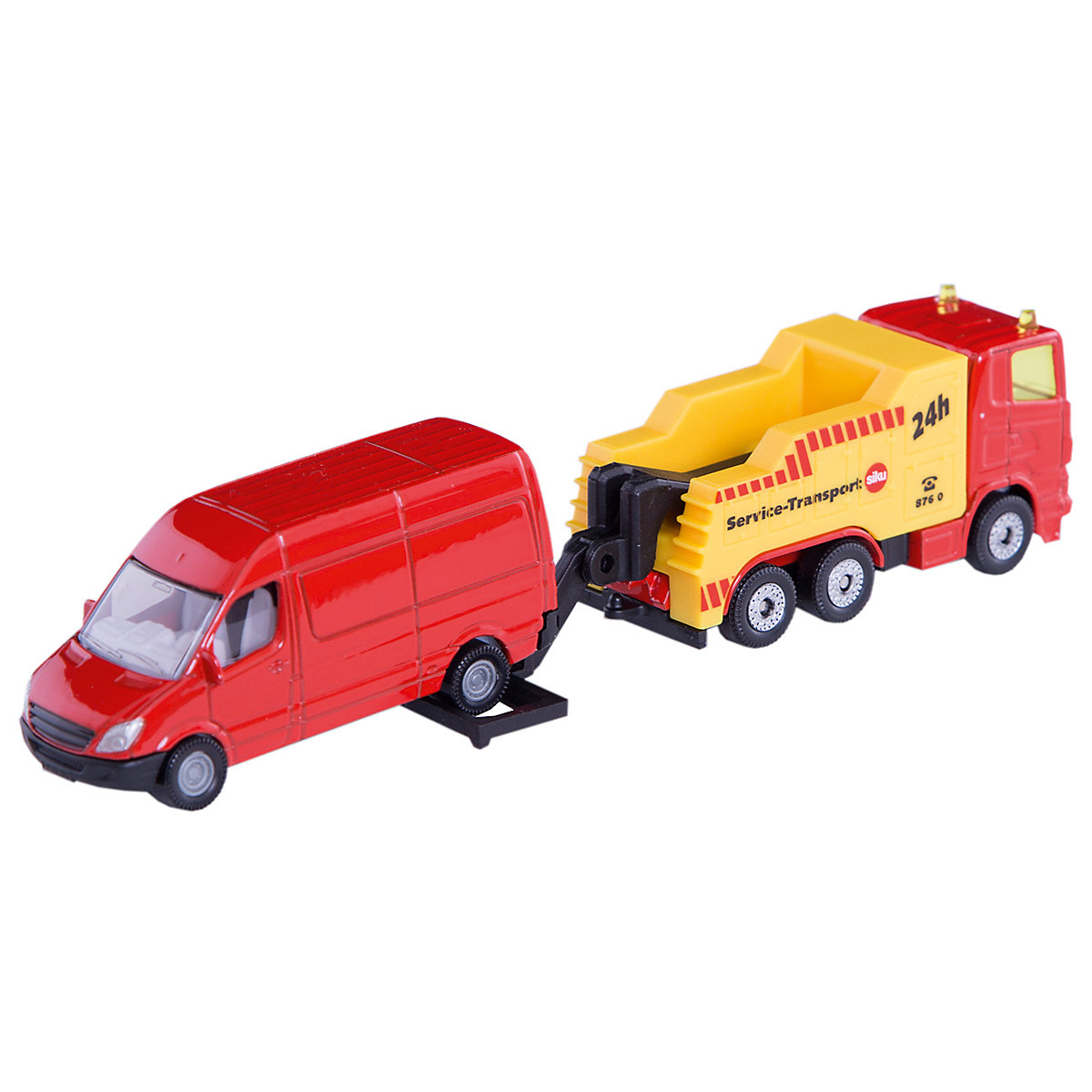 SIKU 1667 Abschleppwagen mit PKW